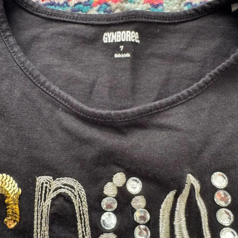 Gymboree Spooktacular‎ Girls Halloween Shirt Size 7